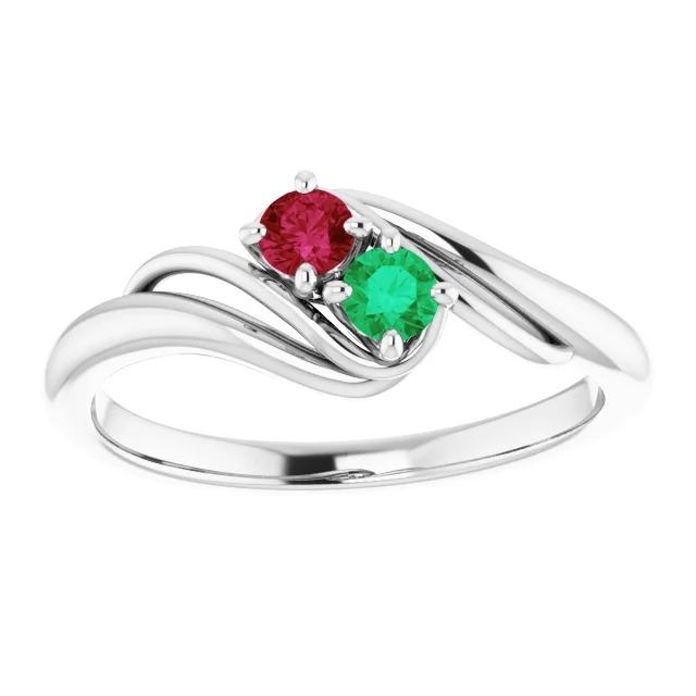 Ring Columbian Green Smaragd Und Rubin 0.50 Karat Damen Schmuck Neu - harrychadent.ch