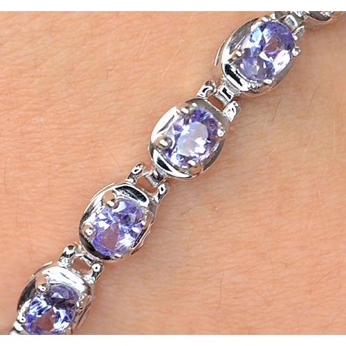 Blauer Saphir Diamant Tennisarmband Krappen Set 18 Karat Schmuck - harrychadent.ch