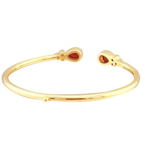 Damen Rubin Diamant Armreif 2.30 Karat Gelbgold 14K - harrychadent.ch