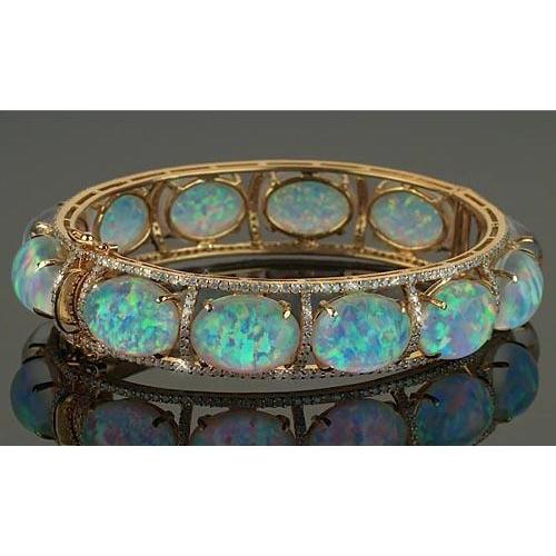 Opal Diamant Armband Krappen Set 89 Karat Armband Damen - harrychadent.ch