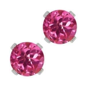 16 Karat Turmalin und Diamanten Ohrstecker Weißgold 14K - harrychadent.ch