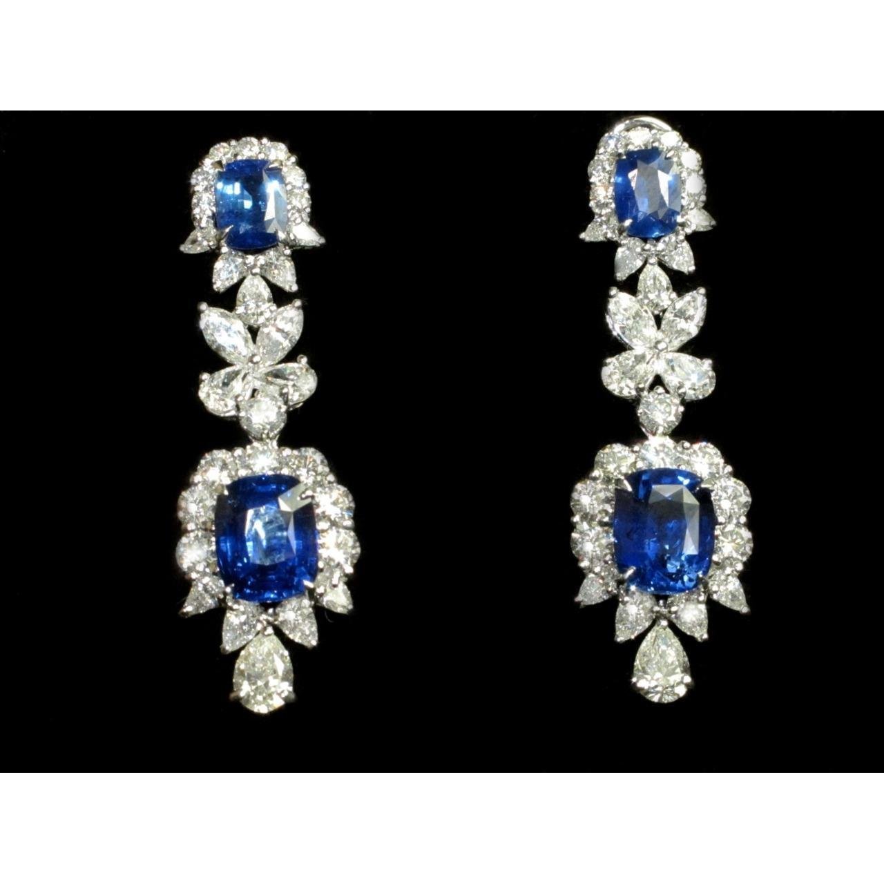 echter marquise diamant 30Karat ohrring auf Weiß
