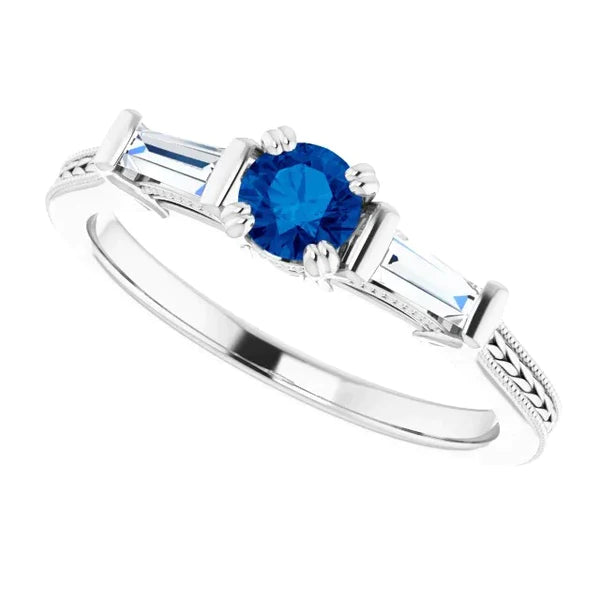 2 Karat Saphirring