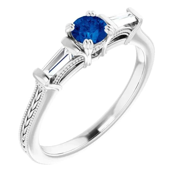 2 Karat Saphirring