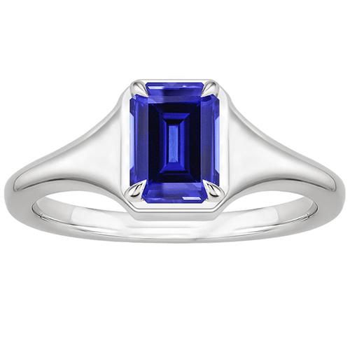 Smaragd Solitaire Ring Sri Lanka Saphir 3 Karat - harrychadent.ch