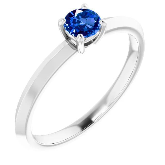 Solitärring 1,25 Karat Weißgold 14K - harrychadent.ch