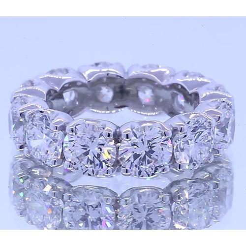 6 Karat Runddiamant Eternity Jubiläumsband Weißgold - harrychadent.ch