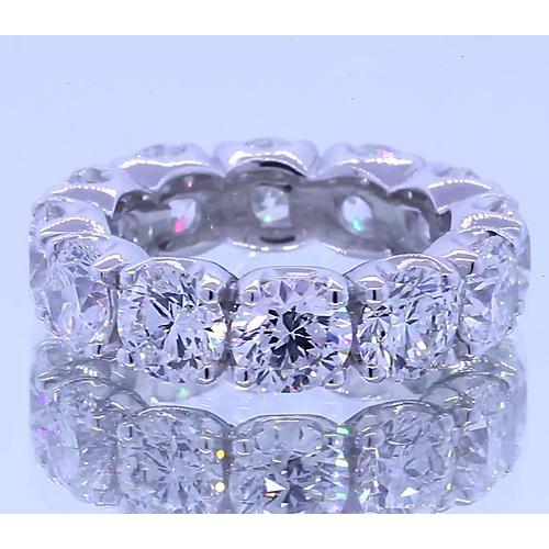 6 Karat Runddiamant Eternity Jubiläumsband Weißgold - harrychadent.ch