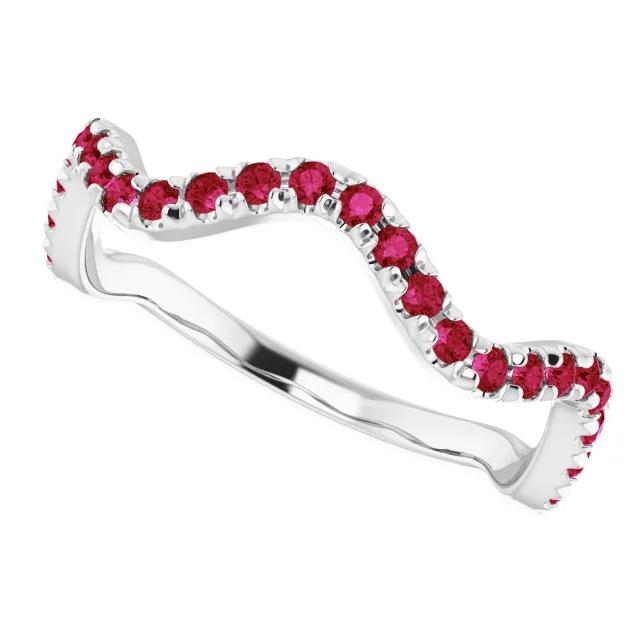 Ehering Roter Rubin 1,20 Karat - harrychadent.ch