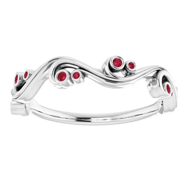 Jubiläumsring 0.30 Karat Burma Rubine - harrychadent.ch