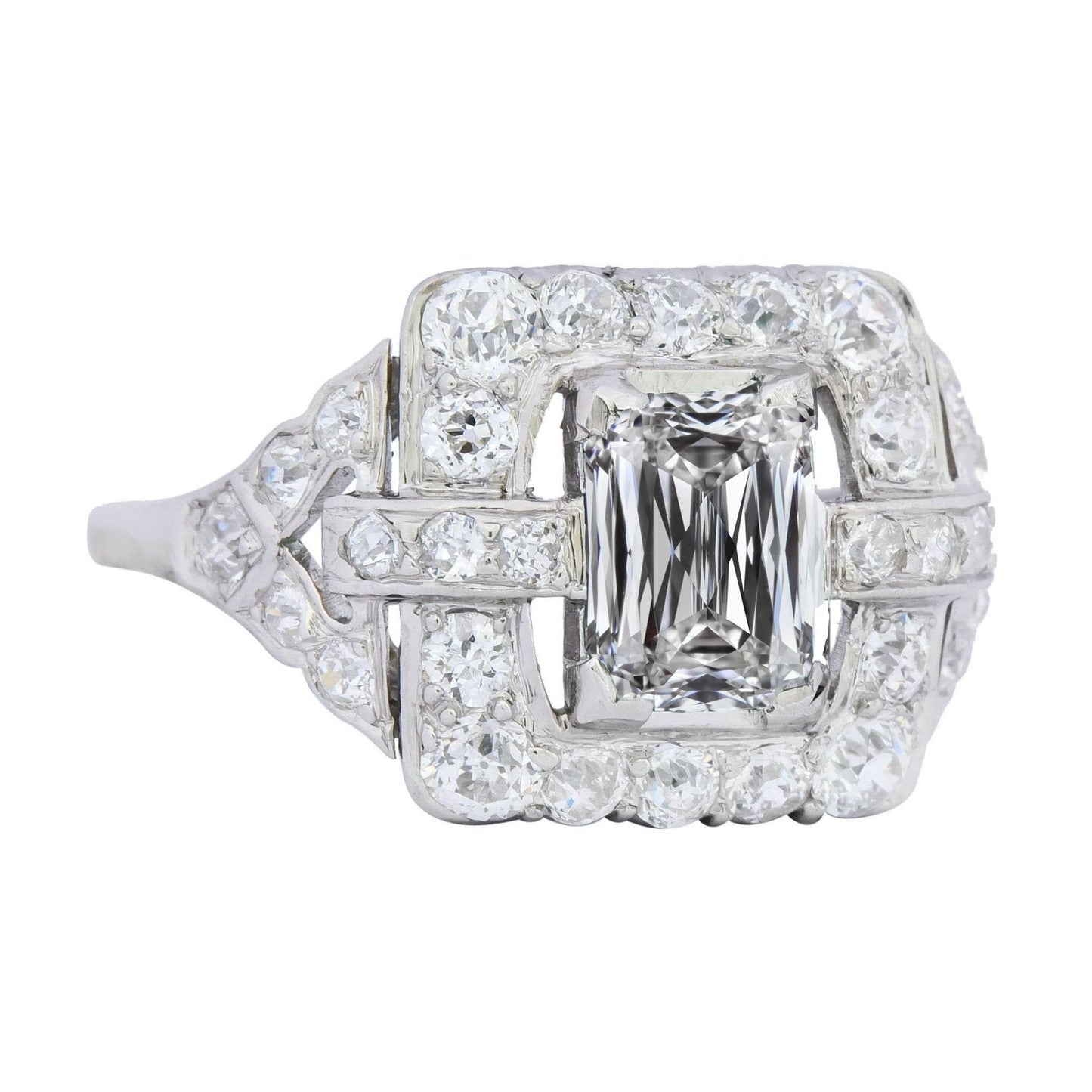 Halo Smaragd Diamant Verlobungsring 7 Karat Damen Goldschmuck - harrychadent.ch