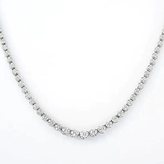 Diamant-Halskette Für Frauen