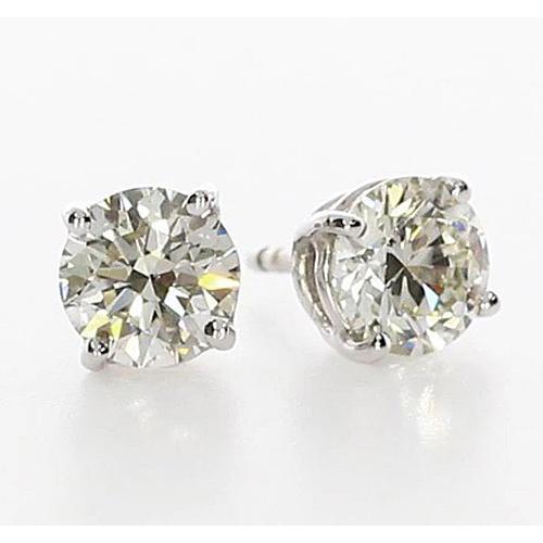 Diamant Ohrstecker 1,50 Karat Korbfassung Schmuck - harrychadent.ch