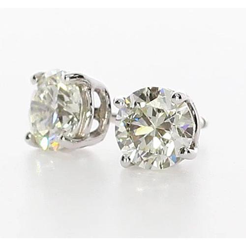 Diamant Ohrstecker 1,50 Karat Korbfassung Schmuck - harrychadent.ch