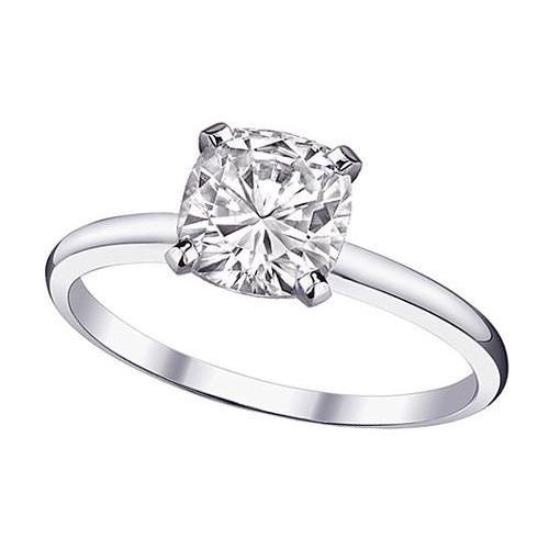 Kissen-Diamant-Solitärring
