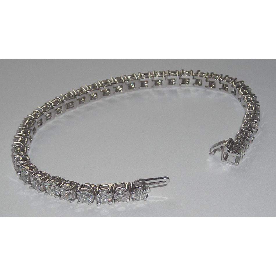 10 karat diamant-tennis-armband gegen schmuck weißgold-armband