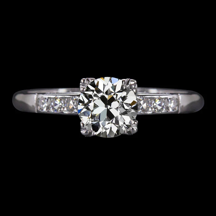 Rustikaler Diamant-Verlobungsring