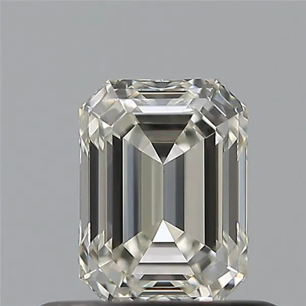 Edler Smaragd Smaragd-Schliff Diamond in Gold – Hauptansicht
