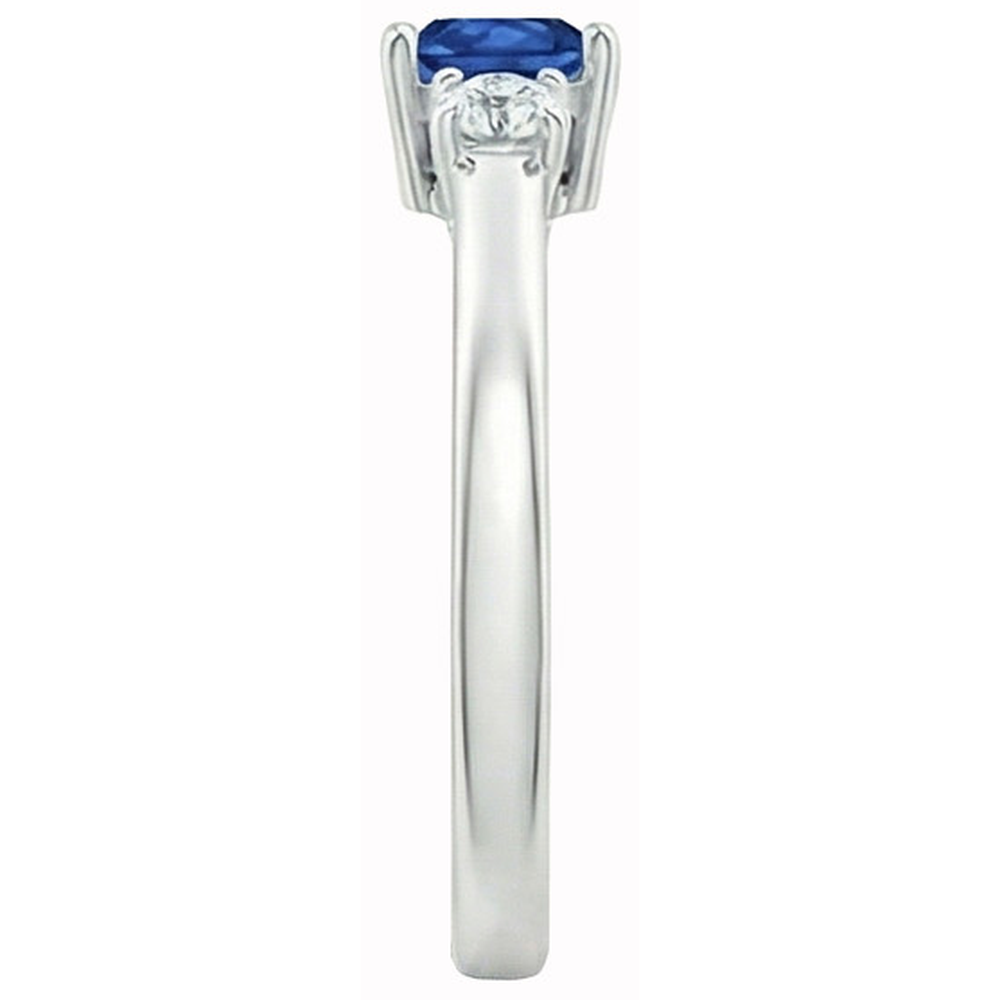 echter round diamant 14Karat ring Detailansicht