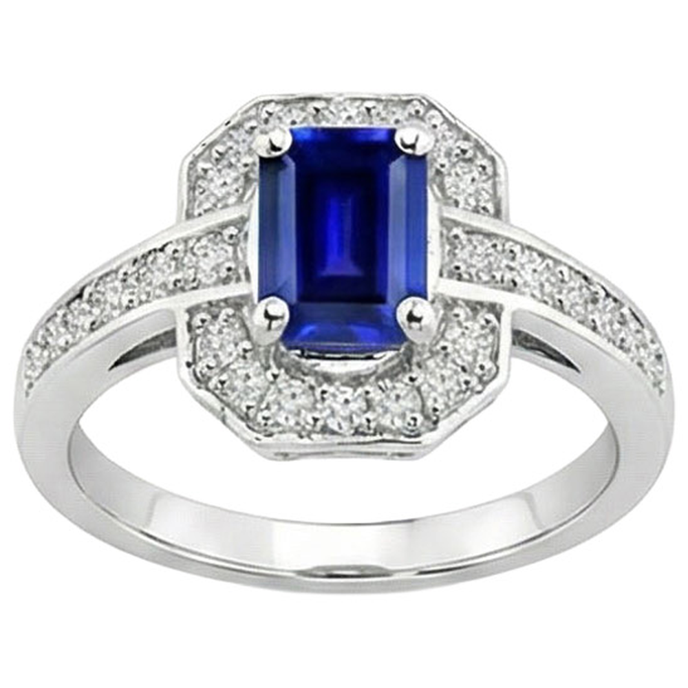 echter emerald smaragd 1.70Karat ring Vorderansicht
