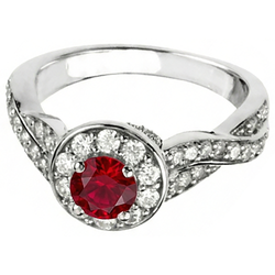 Echter Rubin Ring 1.85 Karat