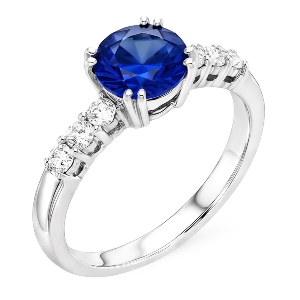 1 Karat Saphirring