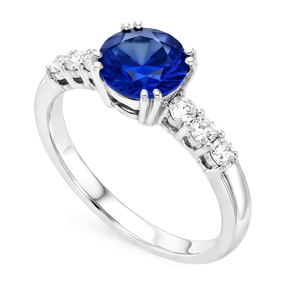 1 Karat Saphirring