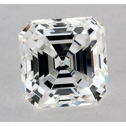 1 Karat Asscher-Diamant, natürlich, aus der Erde gewonnen, lose, F, VS1, sehr guter Schliff