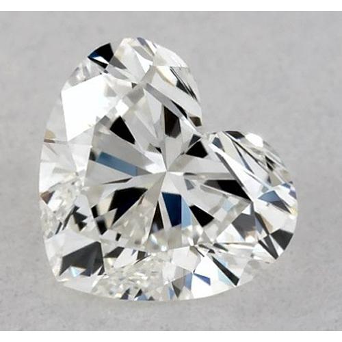 1 Karat Herzförmiger Diamant, lose, E, VVS1, sehr guter Schliff