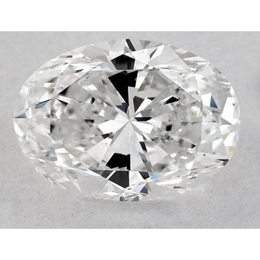 1 Karat ovaler Diamant, lose, F, VS1, sehr guter Schliff
