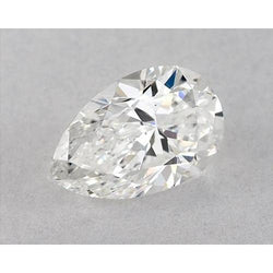 1 Karat Birnenförmiger, natürlicher, aus der Erde gewonnener Diamant, lose, E, VVS1, sehr guter Schliff.