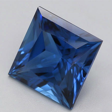 1.5 Karat blauer Prinzess diamant, natürlich, lose, exzellenter Schliff