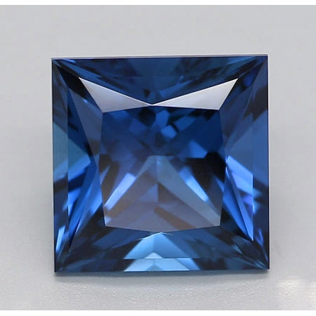 1.5 Karat blauer Prinzess diamant, natürlich, lose, exzellenter Schliff