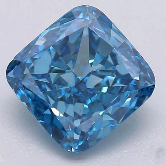 Echter Blauer Saphir Loose Sapphires Natural 1,5 Karat Gold – Hauptansicht