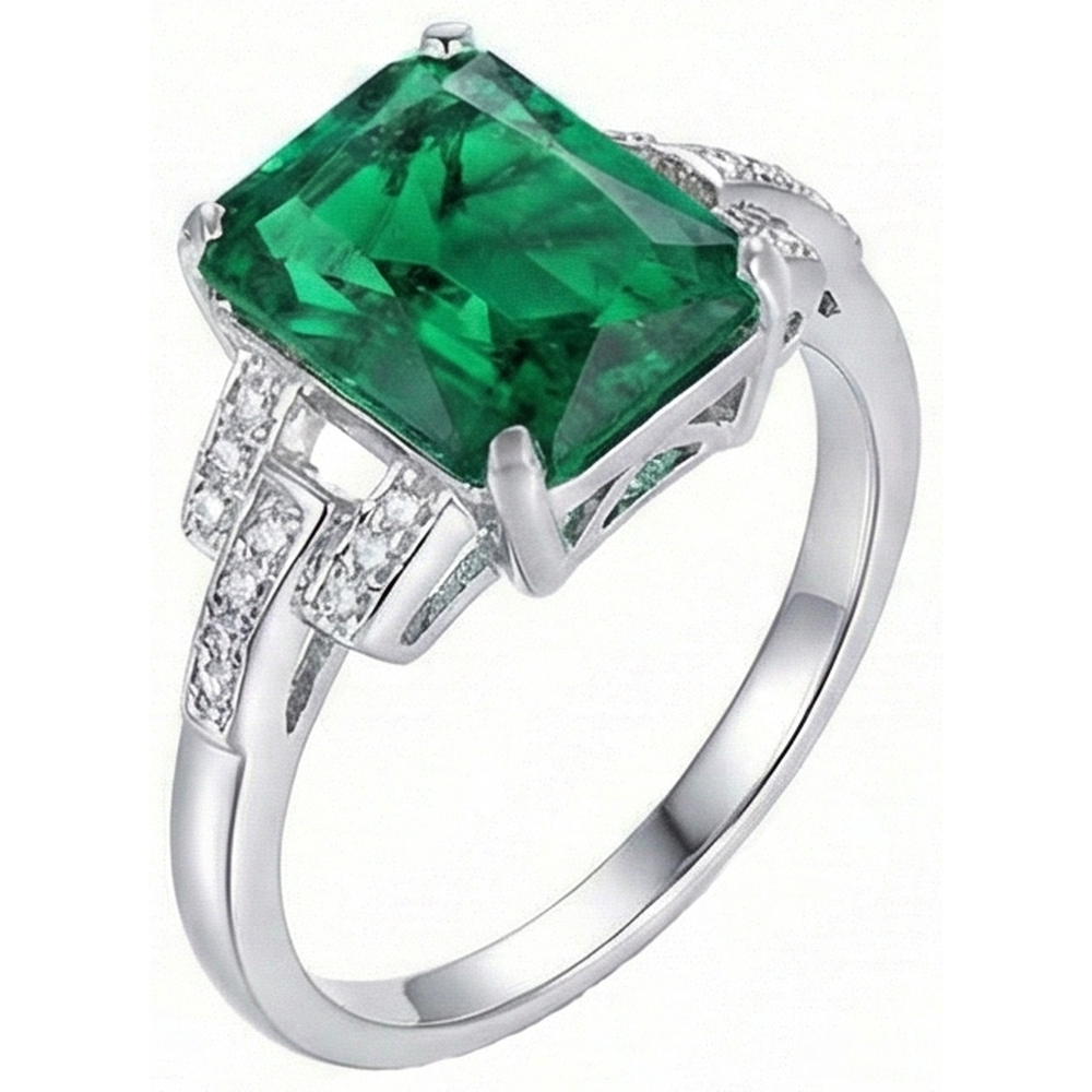 echter round diamant 10.70Karat ring Detailansicht