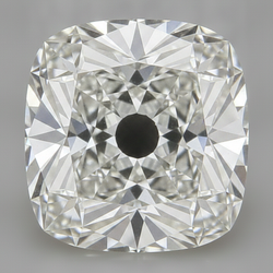 10 Karat Old Mine Kissenschliff Echter Natürlicher Loser Diamant H VS1