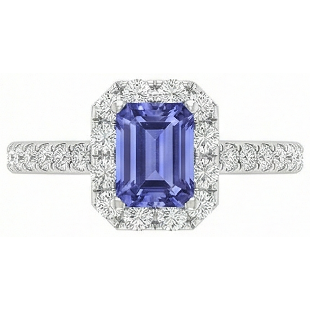 echter round diamant 10.00Karat ring Detailansicht