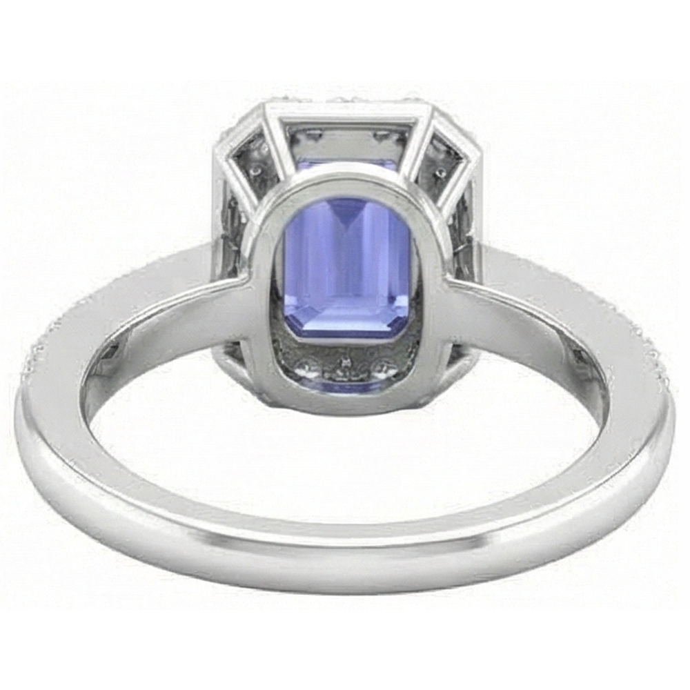 echter round diamant 10.00Karat ring mit Diamantbesatz
