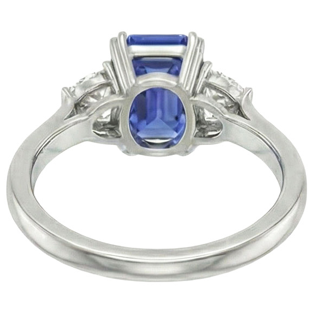 echter diamant 11Karat ring Profilansicht