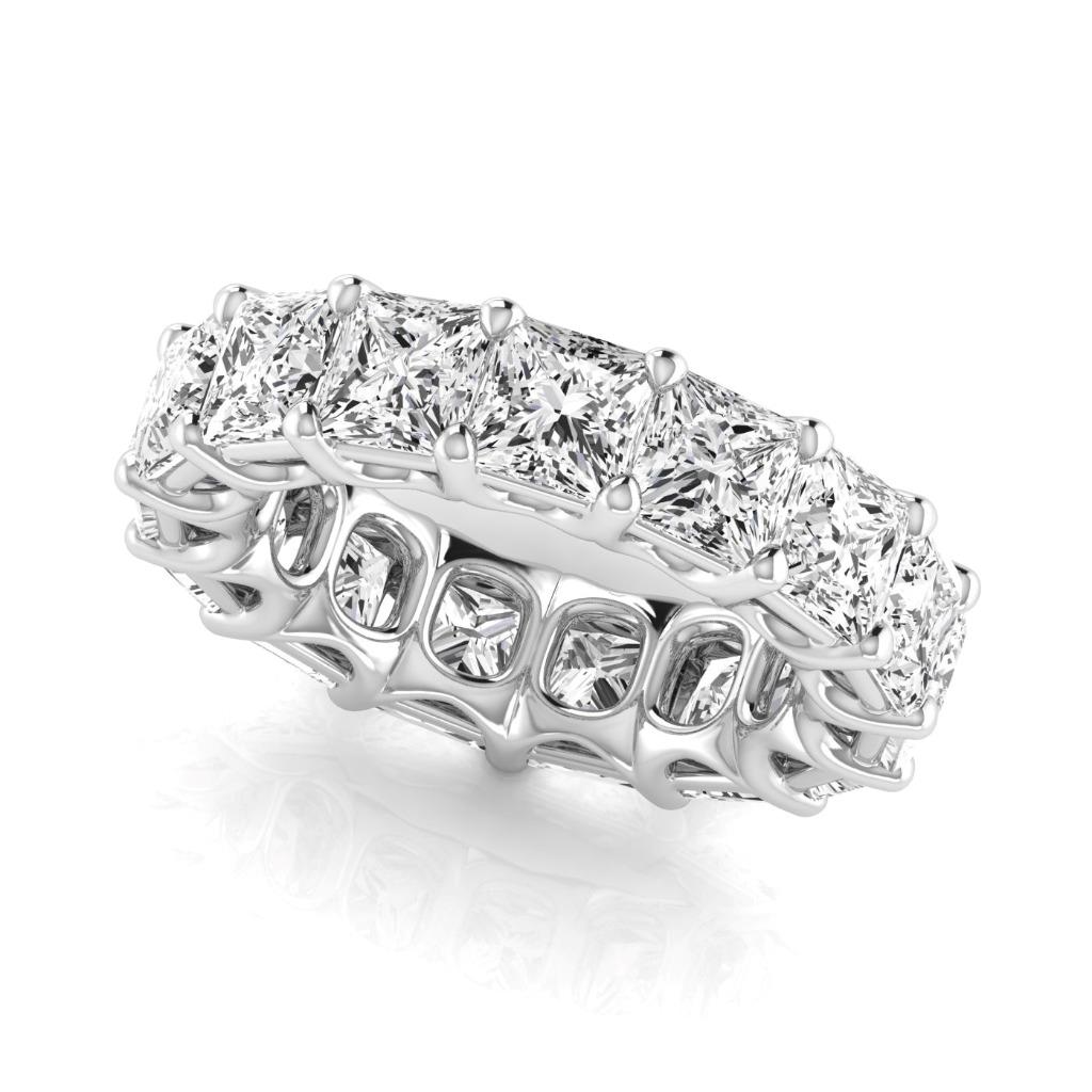 Luxuriöser Eternity Band 0,75 Karat – Seitenansicht