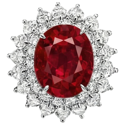 Echter Rubin Ring 11.75 Karat