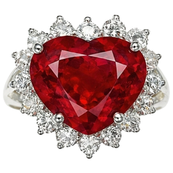 Echter Rubin Ring 12.75 Karat