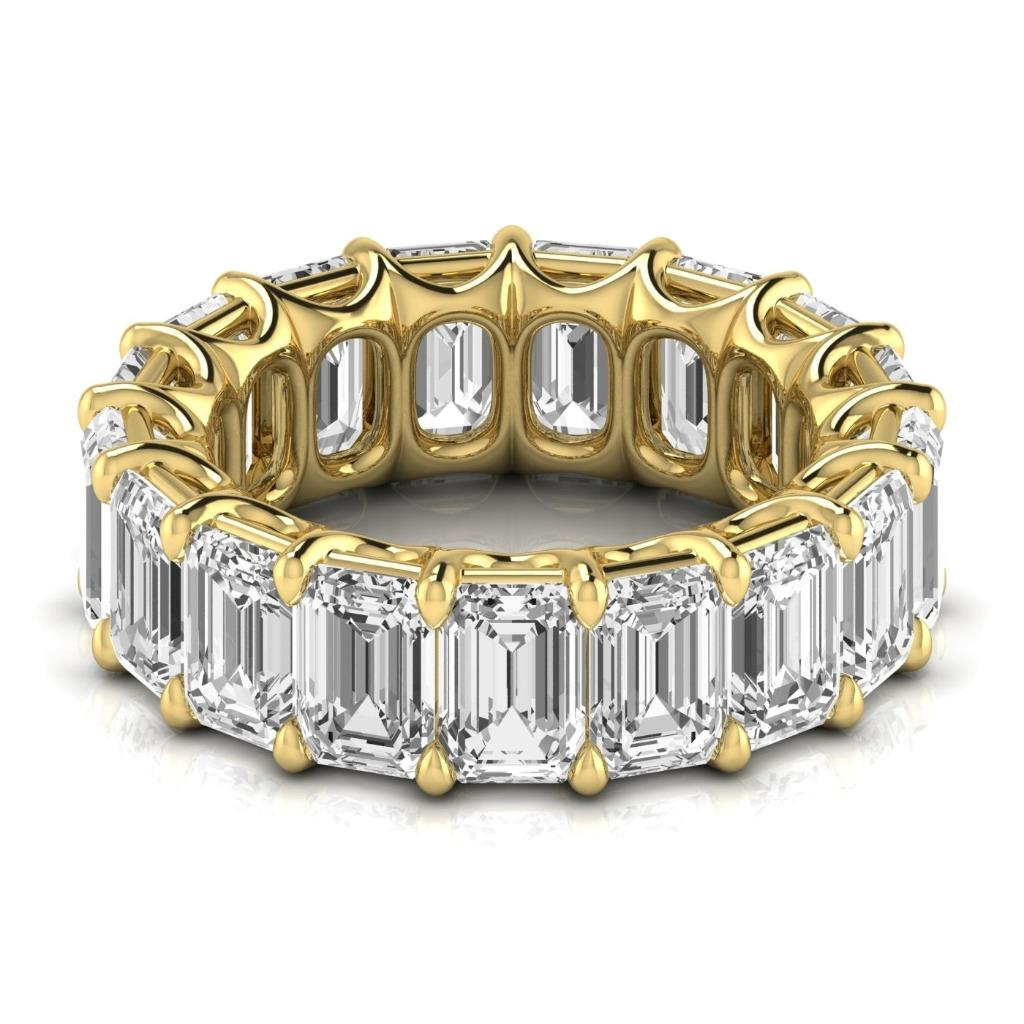 Eleganter Eternity Band 12,75 Karat – Frontansicht