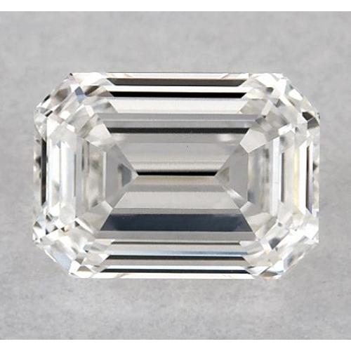 1,25 Karat Smaragd-Diamant, lose, F, VS1, sehr guter Schliff