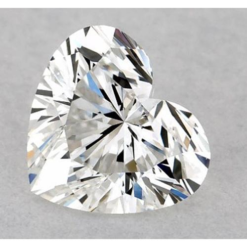 1,25 Karat Herzförmiger Diamant, lose, F VS1, sehr guter Schliff