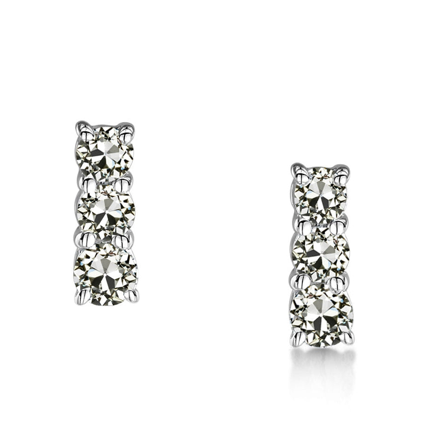 Authentischer Diamant Ohrringe – Hauptansicht