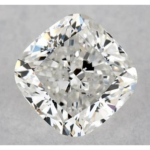 1,5 Karat Kissenschliff, natürlicher, aus der Erde gewonnener Diamant, lose, E, VVS1, exzellenter Schliff