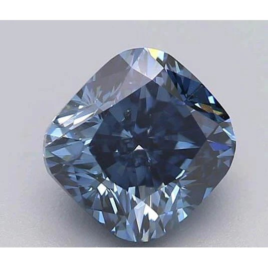 Kornblumenblauer Saphir Loose Sapphires Natural 1,24-Karat Gold – Frontansicht