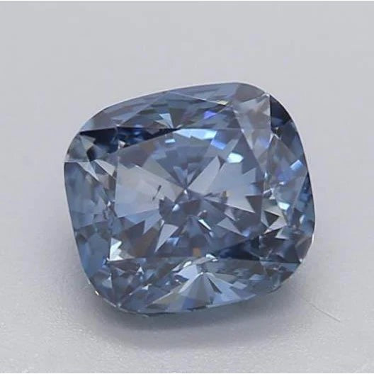 Loose Sapphires Natural Gold mit Blauer Saphir – Frontansicht