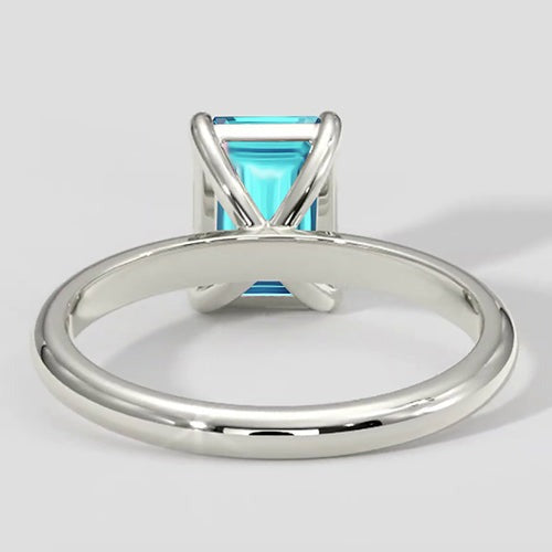 1 Karat neonblauer Paraiba-Ring
